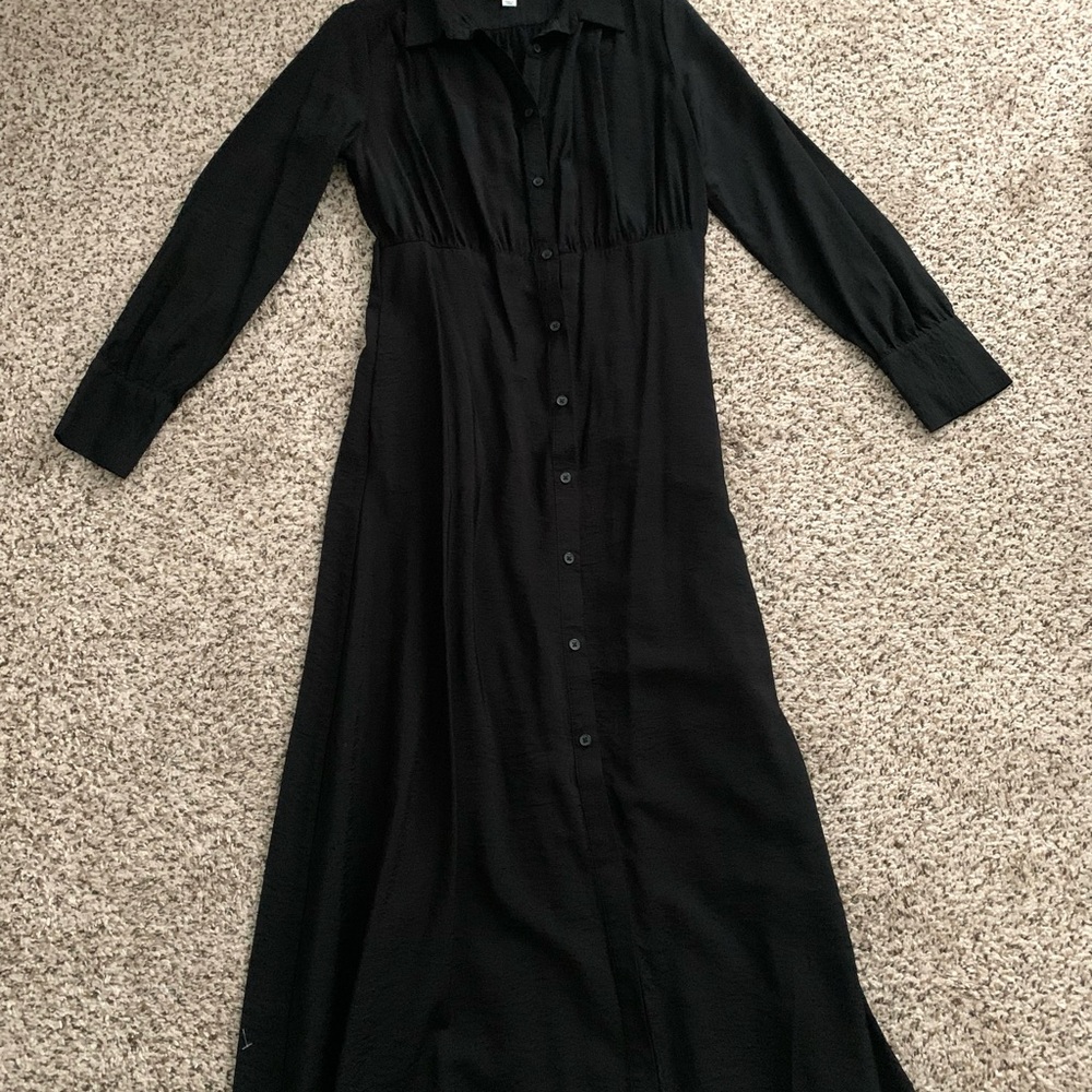 a new day Black Long Sleeve Dress